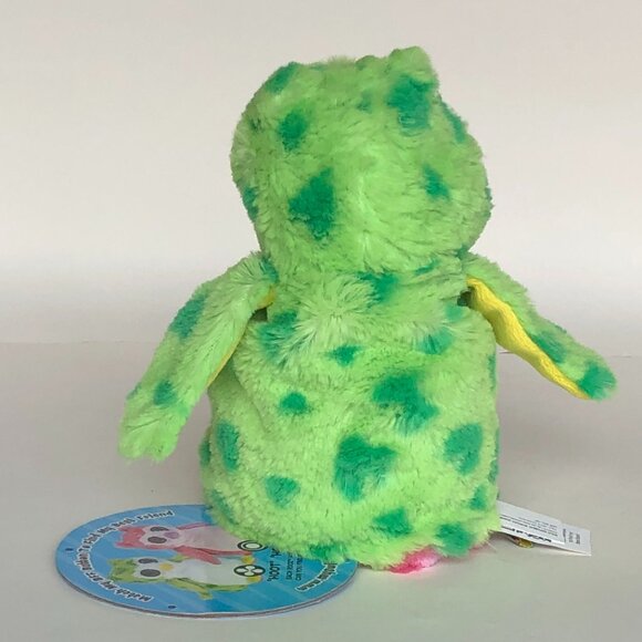 🔥3 For $20🔥New w/Tag Owls Reversible Plush Pink/Green Switch-A-Rooz 8" (20 cm) - Picture 7 of 16